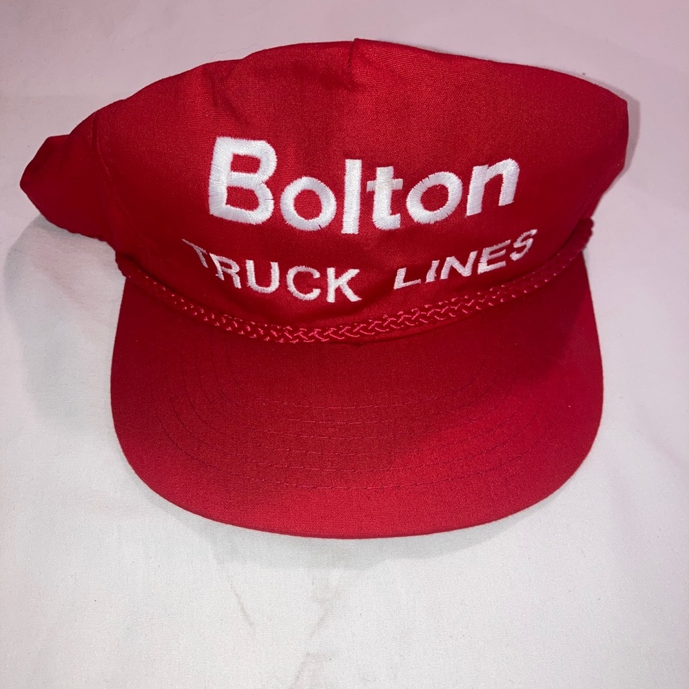 Vintage Amapro Hat Bolton Truck Liners Adjustable